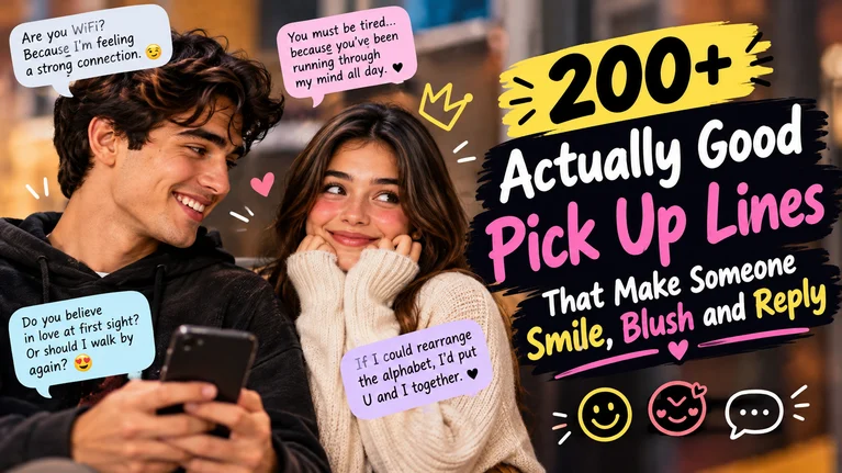 actually good pick up lines